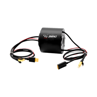 USB2.0対応11回路ハイブリッドスリップリング 24VAC 300rpm