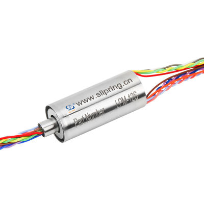 LVDS信号用コンパクト12回路カプセルスリップリング（金-金接点）