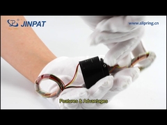 LPT012B-0602-HS-HT スルーボア スリップリング、低トルク、長寿命