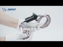 24回路 RG316ケーブル AWG28ワイヤー 300rpm カプセルスリップリング